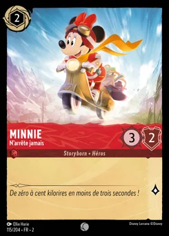 Minnie - N'arrête jamais 115/204 L'Ascension des Floodborn