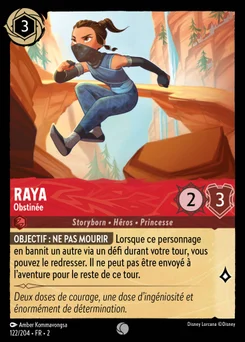 Raya - Obstinée 122/204 L'Ascension des Floodborn