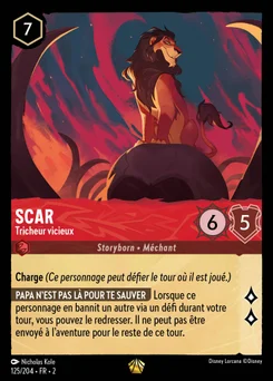 Scar - Tricheur vicieux 125/204 L'Ascension des Floodborn