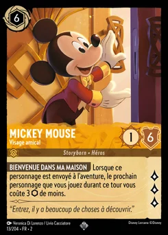Mickey Mouse - Visage amical 13/204 L'Ascension des Floodborn