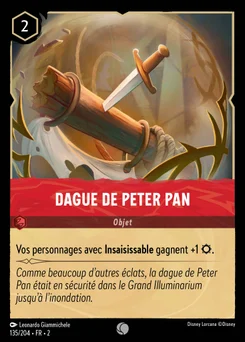 Dague de Peter Pan 135/204 L'Ascension des Floodborn