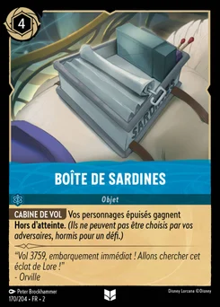 Boîte de sardines 170/204 L'Ascension des Floodborn