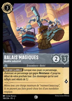 Balais magiques - Modèle industriel 188/204 L'Ascension des Floodborn