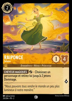 Raiponce - Solaire 20/204 L'Ascension des Floodborn