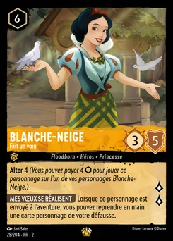 Blanche-Neige - Fait un vœu 25/204 L'Ascension des Floodborn