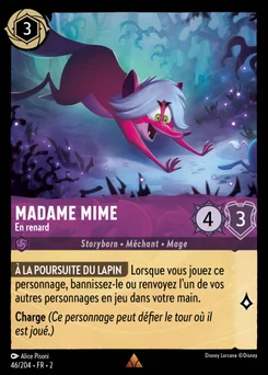 Madame Mime - En renard 46/204 L'Ascension des Floodborn