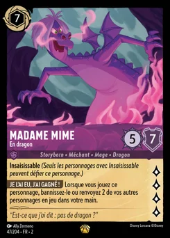 Madame Mime - En dragon 47/204 L'Ascension des Floodborn