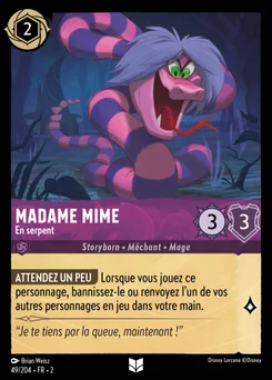 Madame Mime - En serpent 49/204 L'Ascension des Floodborn