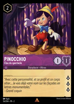 Pinocchio - Clou du spectacle 56/204 L'Ascension des Floodborn