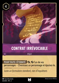 Contrat irrévocable 65/204 L'Ascension des Floodborn
