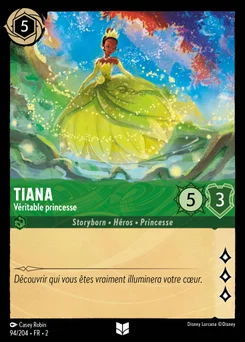 Tiana - Véritable princesse 94/204 L'Ascension des Floodborn