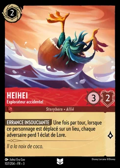 Heihei - Explorateur accidentel 107/208 Les Terres d'Encres