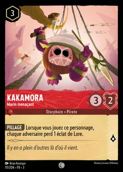 Kakamora - Marin menaçant 111/208 Les Terres d'Encres