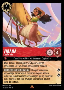 Vaiana - Cheffe née 116/208 Les Terres d'Encres