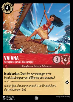 Vaiana - Voyageuse jamais découragée 117/208 Les Terres d'Encres