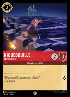 Niquedouille - Sbire vautour 118/208 Les Terres d'Encres