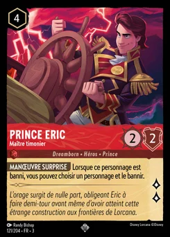 Prince Eric - Maître timonier 121/208 Les Terres d'Encres
