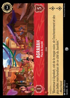 Agrabah - Place du marché 134/208 Les Terres d'Encres