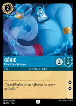 Génie - Coincé dans la lampe 141/208 Les Terres d'Encres