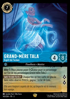 Grand-mère Tala - Esprit de l'océan 143/208 Les Terres d'Encres