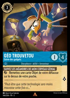 Géo Trouvetou - Génie des gadgets 144/208 Les Terres d'Encres