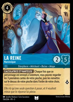 La Reine - Narcissique 156/208 Les Terres d'Encres