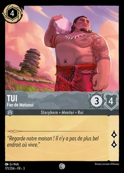 Tui - Fier de Motunui 171/208 Les Terres d'Encres
