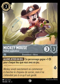 Mickey Mouse - Vaillant explorateur 181/208 Les Terres d'Encres