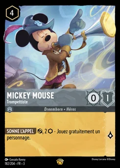 Mickey Mouse - Trompettiste 182/208 Les Terres d'Encres