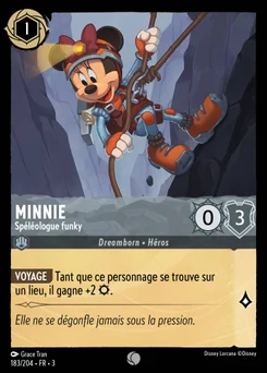 Minnie - Spéléologue funky 183/208 Les Terres d'Encres