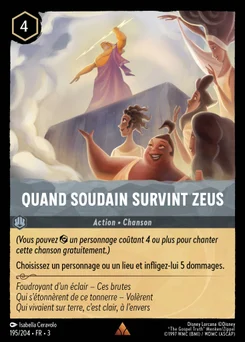 Quand soudain survint Zeus 195/208 Les Terres d'Encres