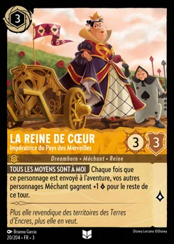 La Reine de Cœur - Impératrice du Pays des Merveilles 20/208 Les Terres d'Encres