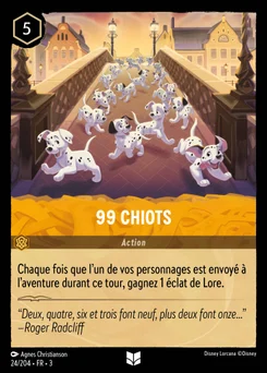 99 chiots 24/208 Les Terres d'Encres