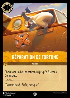 Réparation de fortune 27/208 Les Terres d'Encres