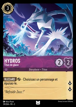 Hydros - Titan de glace 39/208 Les Terres d'Encres