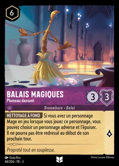 Balais magiques - Plumeau dansant 44/208 Les Terres d'Encres