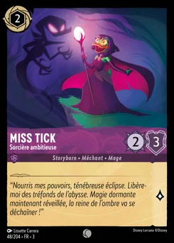 Miss Tick - Sorcière ambitieuse 48/208 Les Terres d'Encres