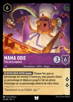 Mama Odie - Voix de la sagesse 52/208 Les Terres d'Encres