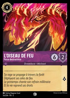 L'Oiseau de Feu - Force destructrice 56/208 Les Terres d'Encres
