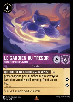 Le Gardien du Trésor - Protecteur de la Caverne 58/208 Les Terres d'Encres