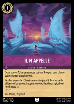 Il m'appelle 61/208 Les Terres d'Encres