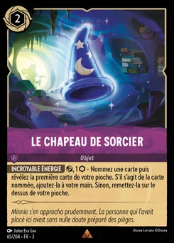 Le chapeau de sorcier 65/208 Les Terres d'Encres