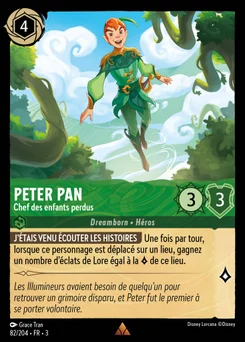 Peter Pan - Chef des enfants perdus 82/208 Les Terres d'Encres