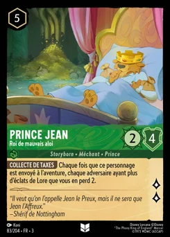 Prince Jean - Roi de mauvais aloi 83/208 Les Terres d'Encres