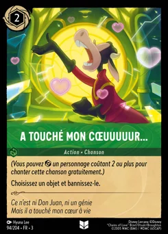 A touché mon cœuuuuur… 94/208 Les Terres d'Encres