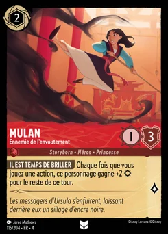 Mulan - Ennemie de l'envoutement 115/204 Le Retour d'Ursula