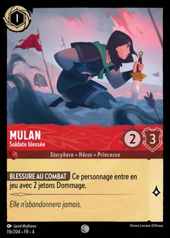 Mulan - Soldate blessée 116/204 Le Retour d'Ursula