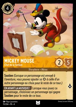 Mickey Mouse - Chef de la fanfare 15/204 Le Retour d'Ursula