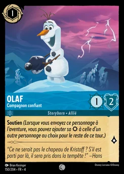 Olaf - Compagnon confiant 150/204 Le Retour d'Ursula