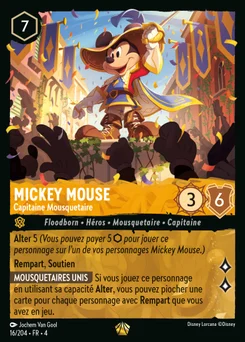 Mickey Mouse - Capitaine Mousquetaire 16/204 Le Retour d'Ursula